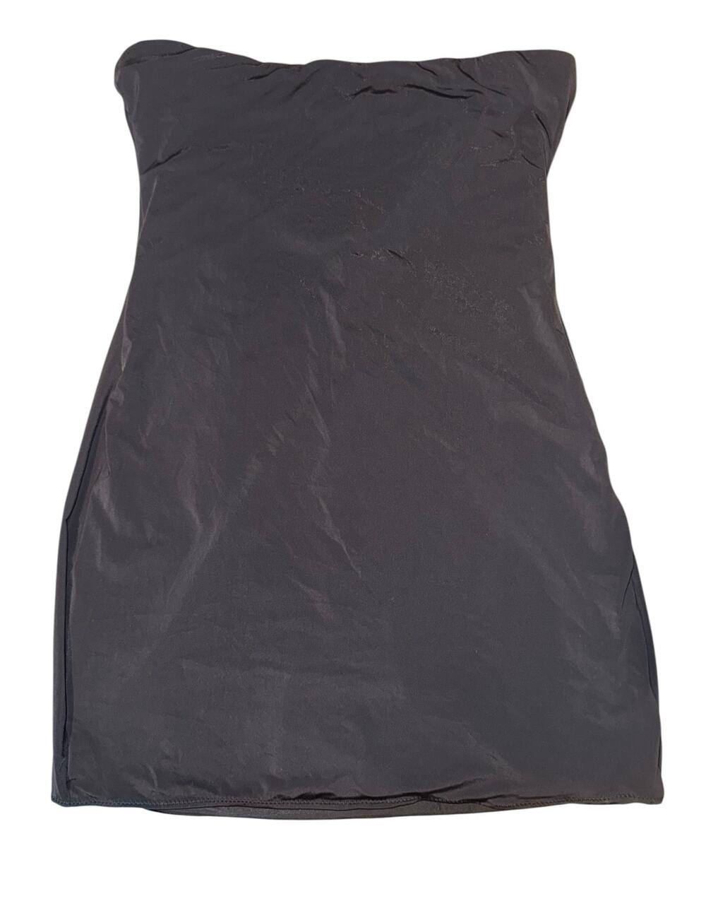 Spanx High Waisted Skort Skirt Shorts Women's Large Black Tummy Control Event